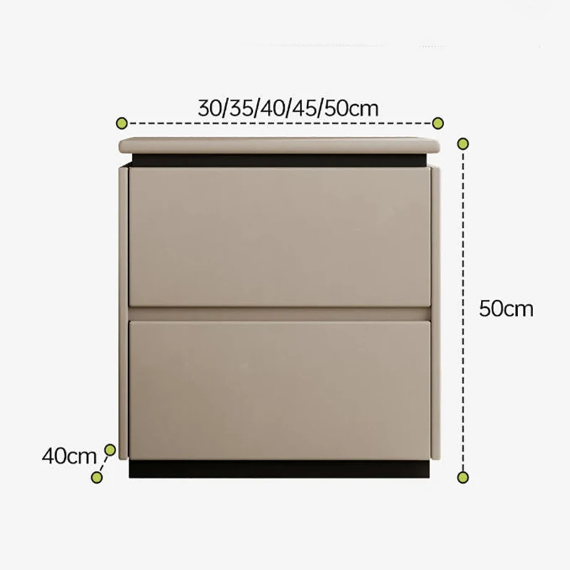 Storage Modern Nightstand Trendy Luxury Aesthetic Nightstand Vintage Display Table Mesita Bedroom Furniture