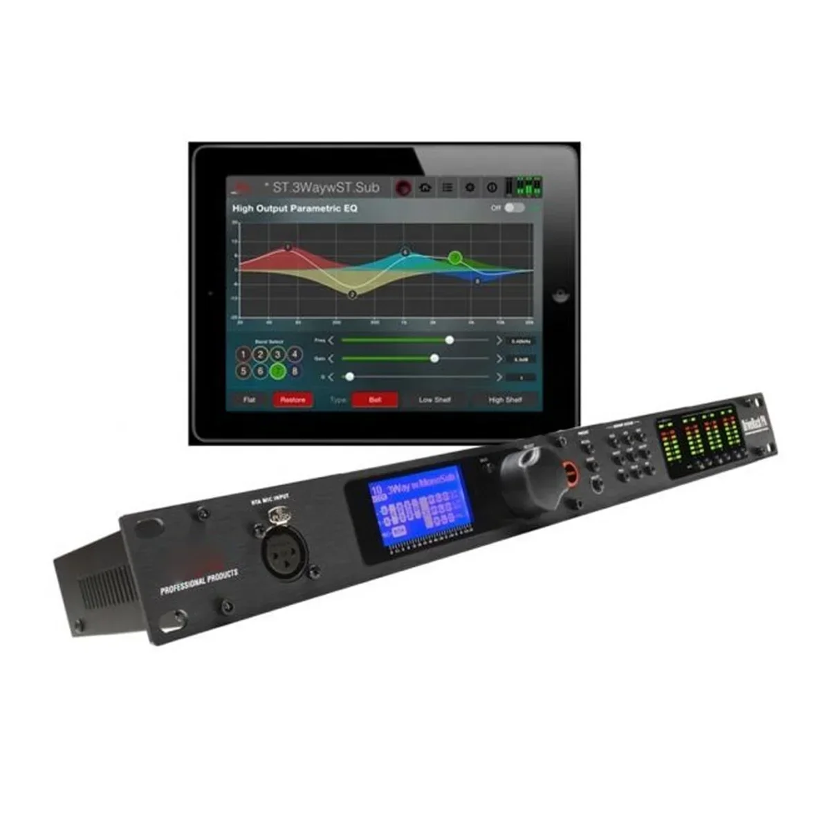 2026 Clavax PA2 DriveRack 2 Input 6 Output DSP Professional Digital Audio Processor Speaker Management System Stage Sound Equipm