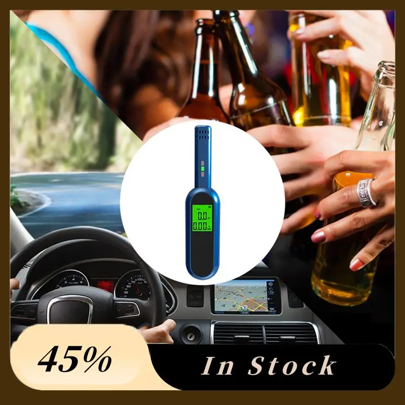 A70U Новый тестер алкоголя, монитор алкоголя, быстрый тест, высокая точность, цифровой алкотестер, цифровой дисплей, тестер алкоголя в выдыхаемом воздухе DM604