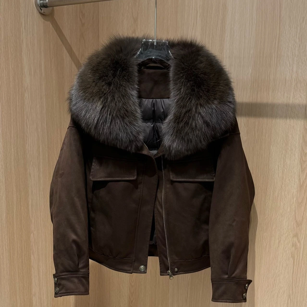 Women's Winter Down Jacket Cold Weather with Fur Collar Down Coat Warm Outerwear for Casual Seasonal Travel Wear Windproof