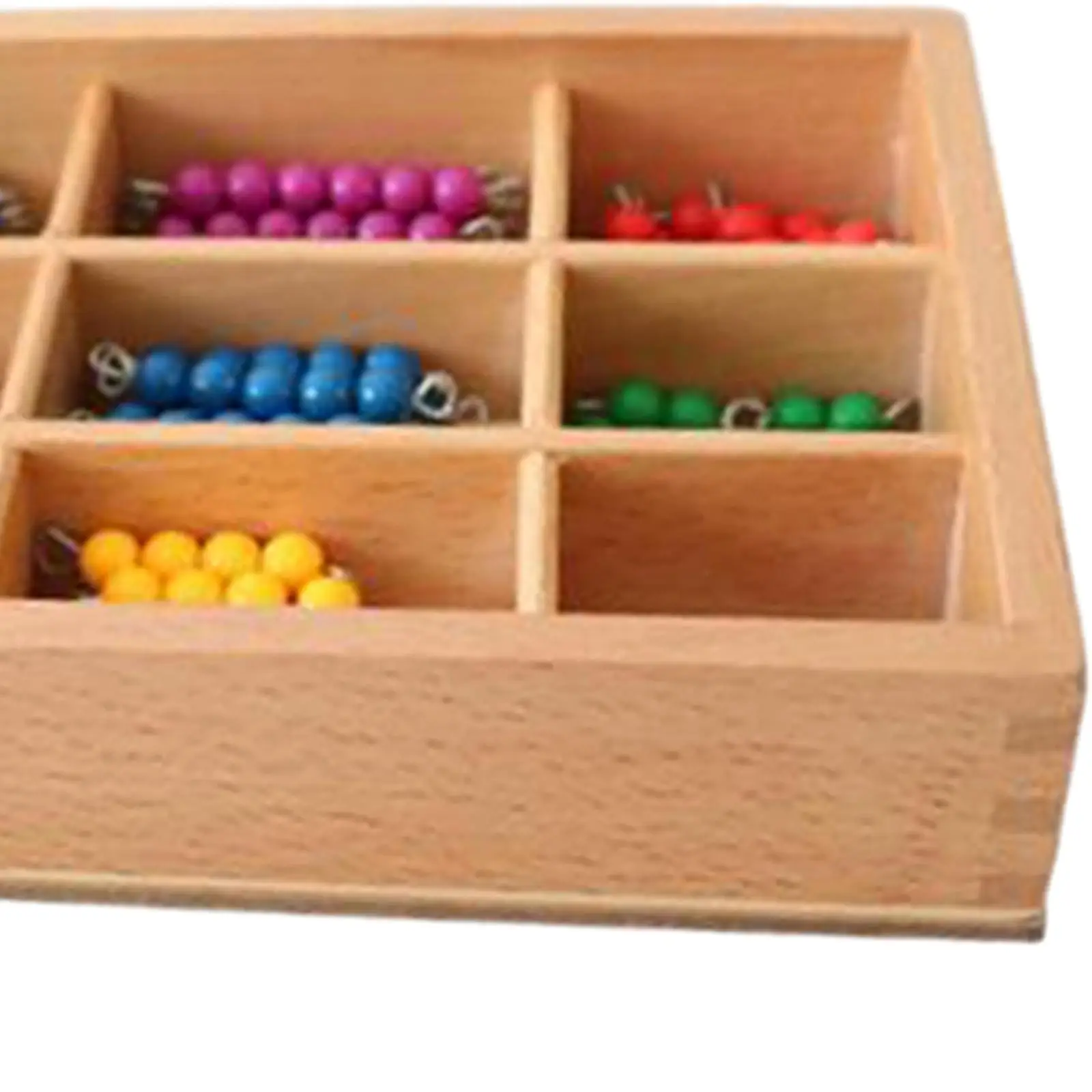 Juguete de matemáticas Montessori, ayuda para enseñanza de matemáticas para niños, regalo para niños y niñas