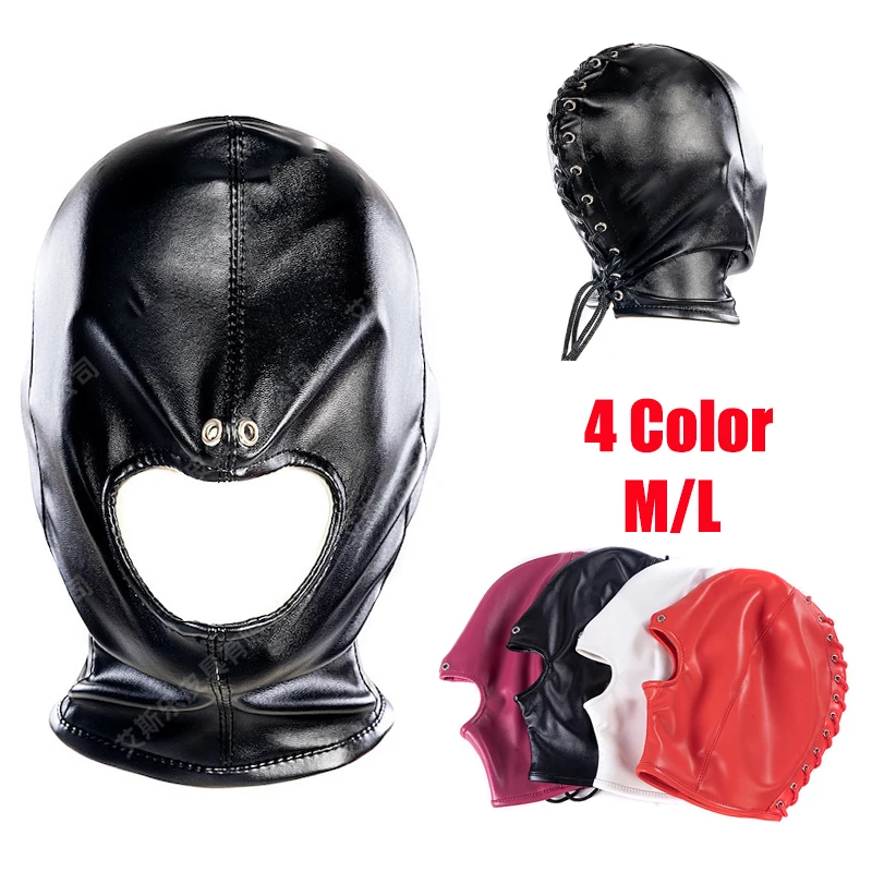 Bondage Mask Sex Toys Couples Intimate Set Couple Accessory Sexsuale Kit Kit Femdom Fetish Sm Restraint Tool Seks Games Gag Bdsm