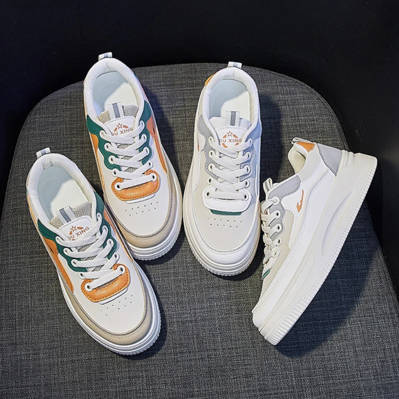

Women's Spring Sneakers Fashion Designer Running Shoes for Woman Trainers Lace-up Sports Tennis Athletic Shoe Footwear Sneaker