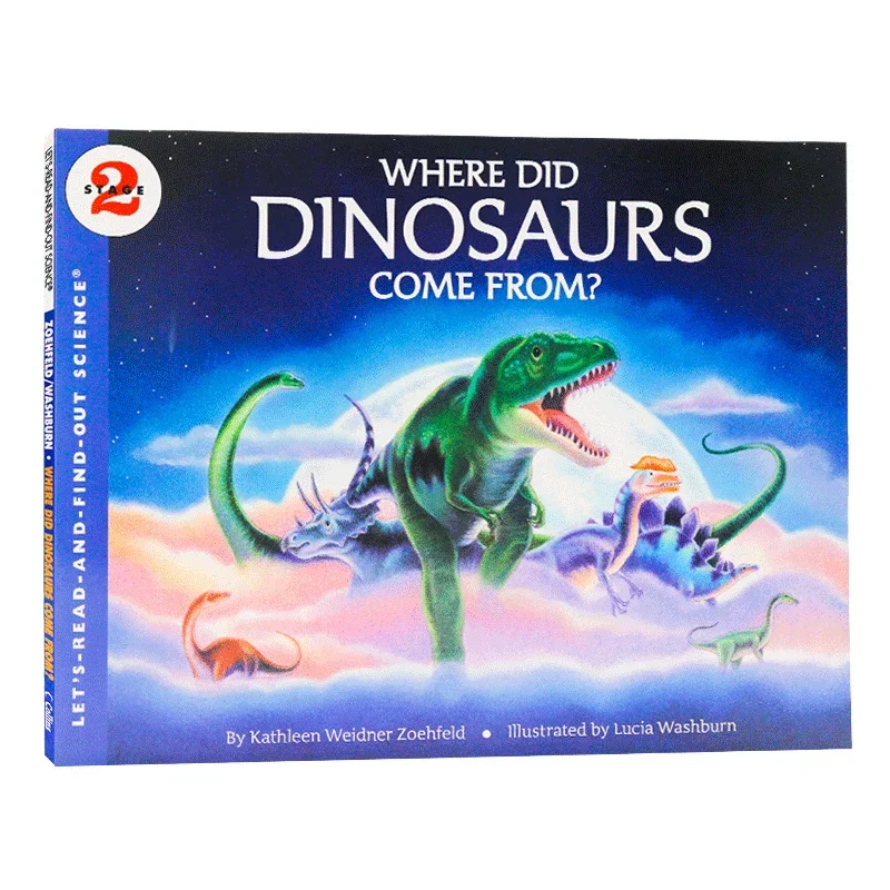 Where Did Dinosaurs Come From (Let's-Read-and-Find-Out Science 2), Child aged 5 6 7 8 English book,Picture Books 9780064452168