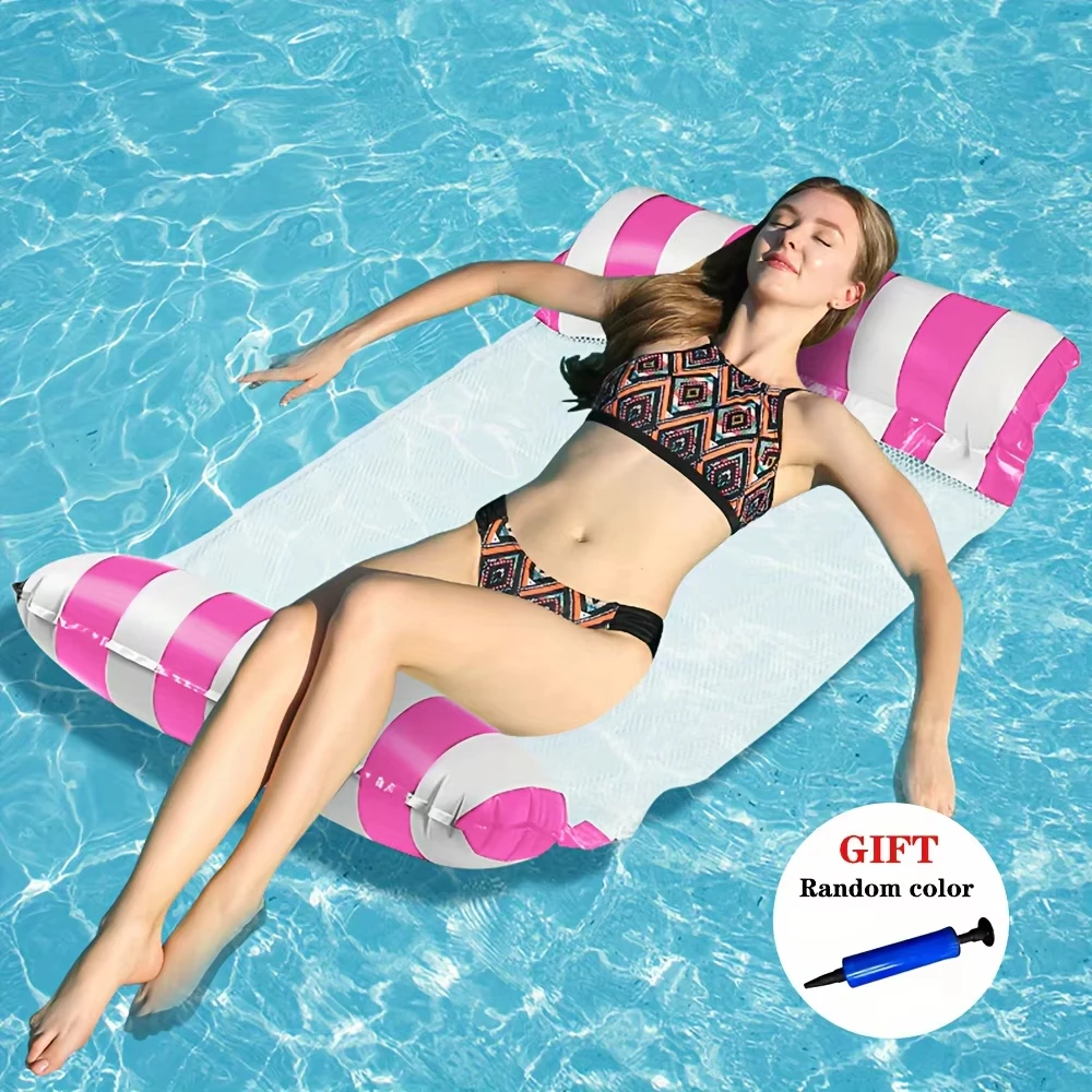 Swimming Water Sofa Inflatable Hammock Floating Water Inflatable Mat Pool Party Accessories Water Floating Inflatable Mat