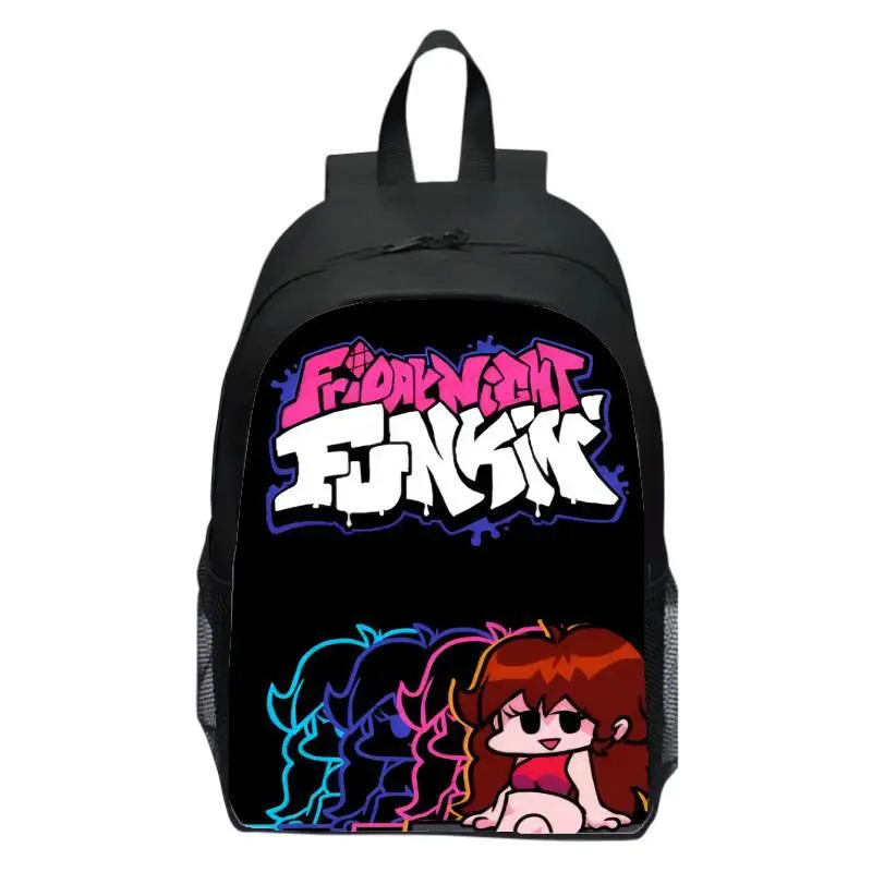 Friday Night Funkin Children's Backpack Fashion Backpack for Primary, Secondary, and High School Students