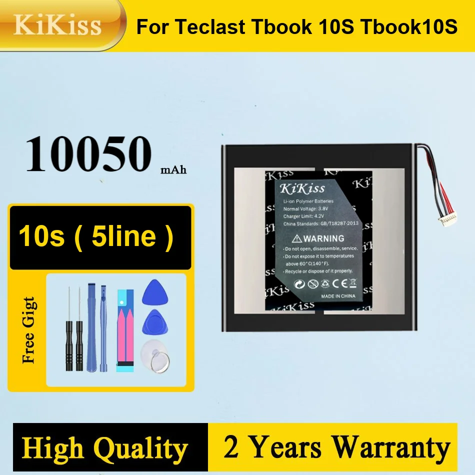 

Premium Long-Lasting Tablet Battery 10S 5Line For Teclast Tbook 10050Mah