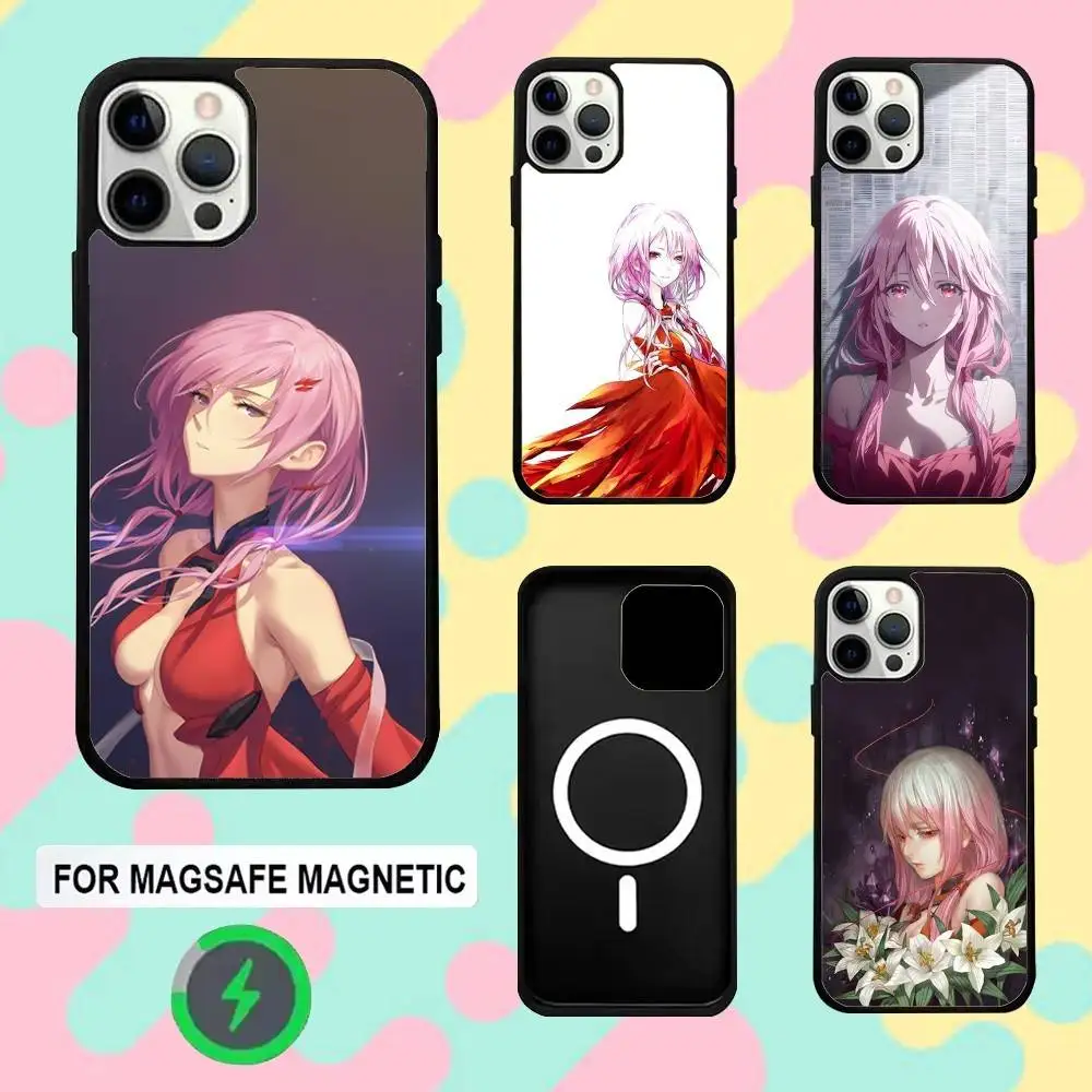 

Phone Case For iPhone 16e,16,15,14,13,12,11,Plus,Pro,Max,Mini Y-Yuzuriha Anime I-Inori Magsafe Magnetic Wireless Charging