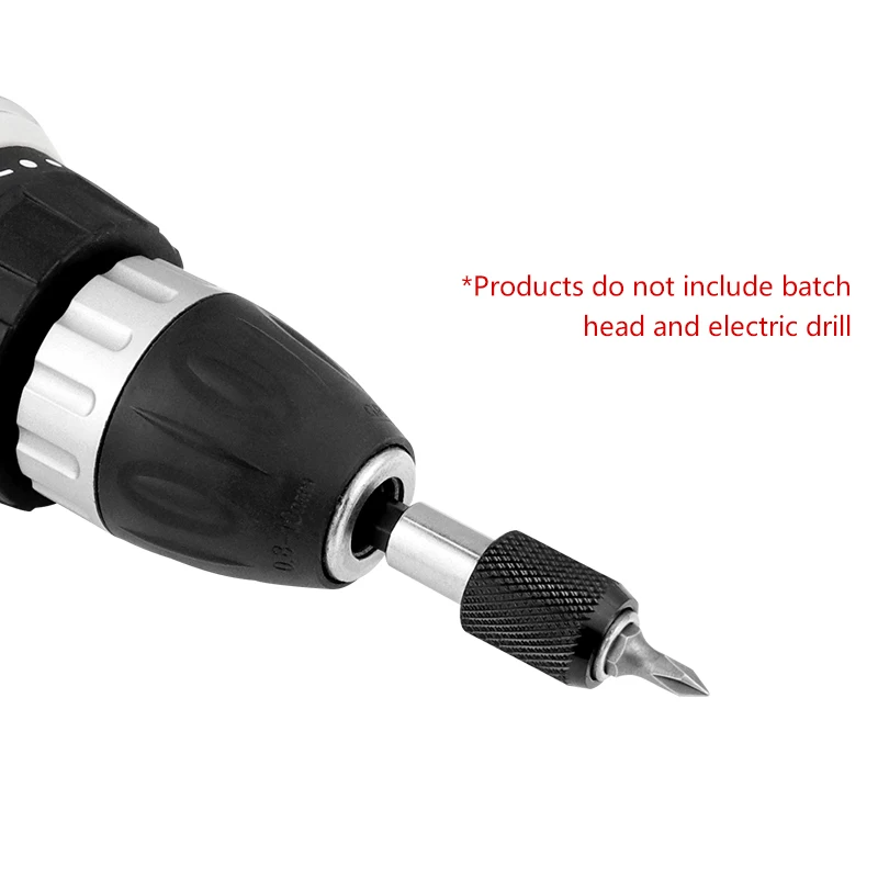 Supporto per punte di prolunga per cacciavite elettrico magnetico a sgancio esagonale rapido da 1/4 pollici 60 100 strumenti per asta di prolunga da 150mm