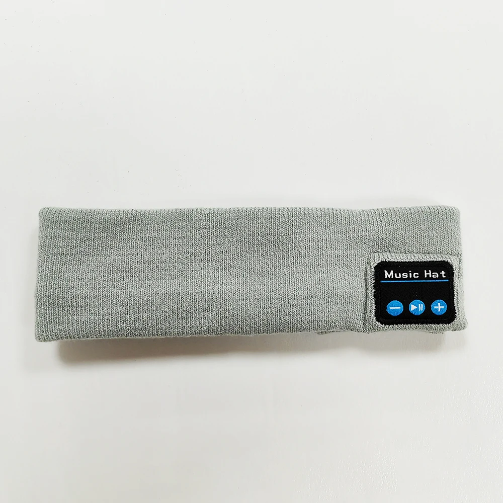 Bluetooth Music Headband Warm Knitted Band With Speaker Suitable for Fitness Yoga Outdoor Cycling Sports Running