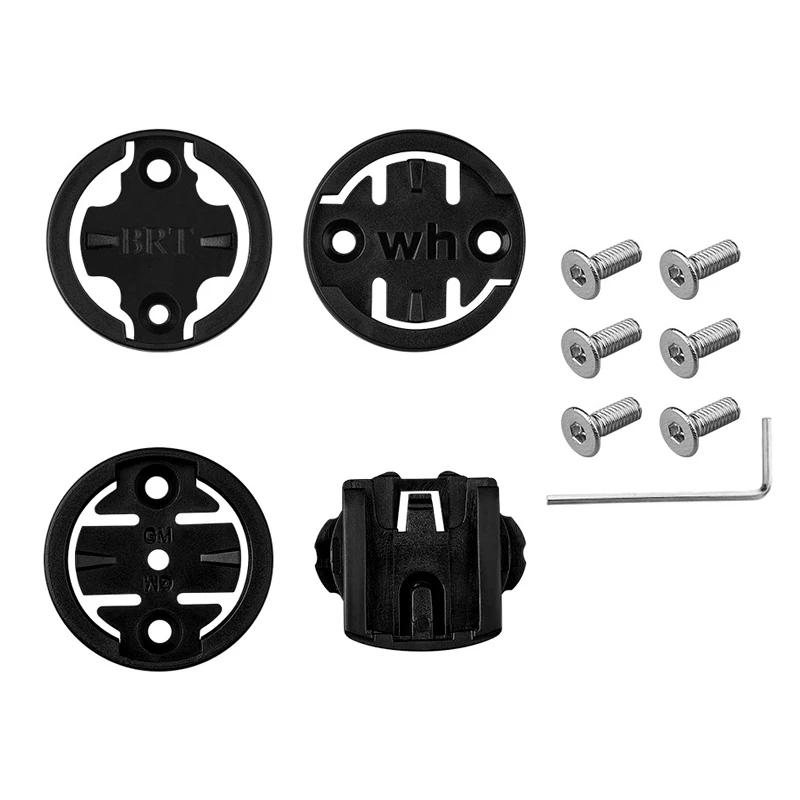 Bicycle Computer Mount Insert Kit Base Adaper For Garmin Bryton Wahoo Cycling GPS Holder Support Stand Bracket Replacement Parts