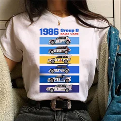 Wrc t-shirts women comic designer graphic t-shirts girl y2k streetwear clothing