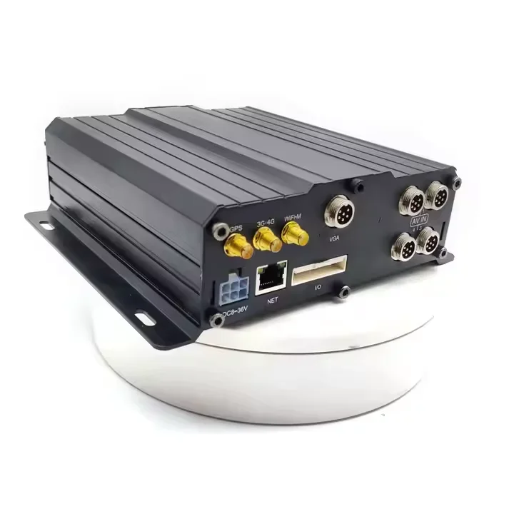 4 Channel H.265 GPS 4G Car Mobile DVR with 4TB HDD CMSV6 Vehicle MDVR System Digital Video Recorder
