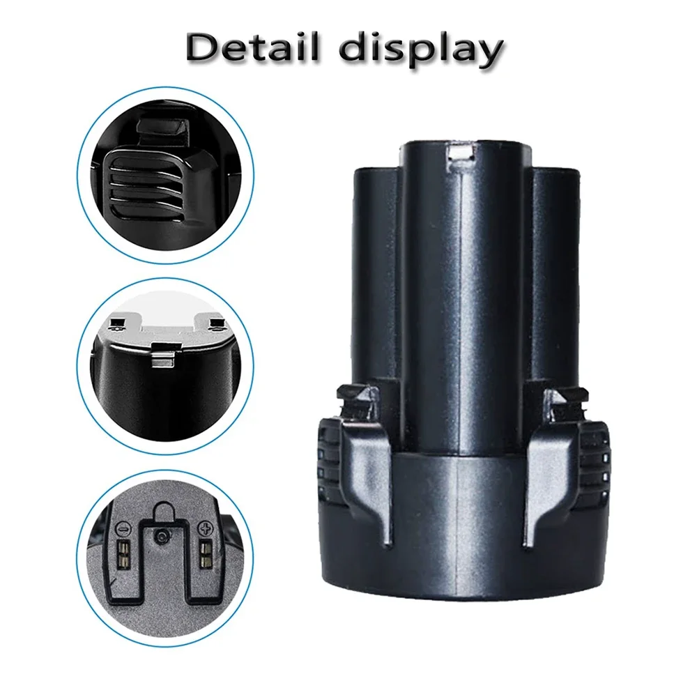 10.8V 3.0/4.0/5.0Ah Li-ion Replacment Battery Pack Cordless Drill BL1013 TD090D for Makita Tools Backup Rechargeable Battery