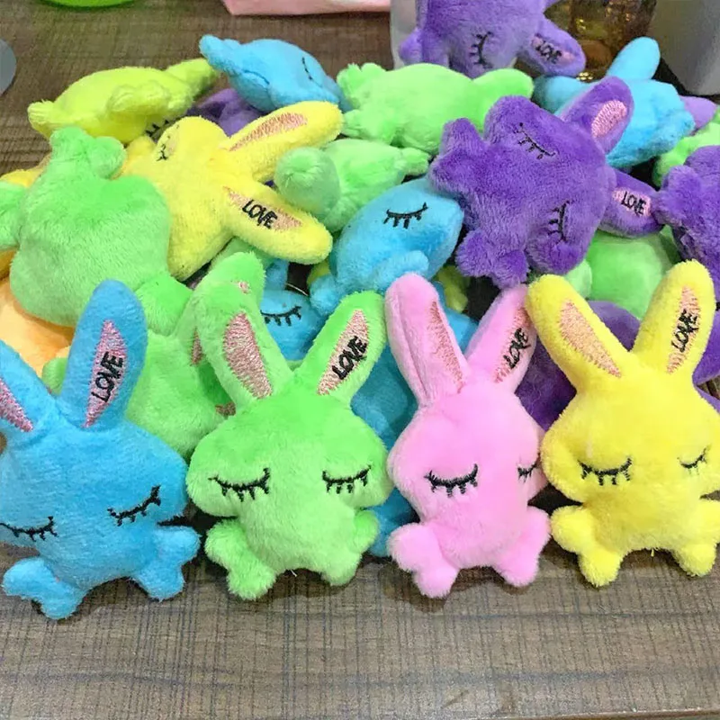 

Милый кролик, плюшевая игрушка, 7 см, мини-мягкие игрушки, мультяшный кролик, плюшевая кукла для девочек, детский подарок, маленькие украшения