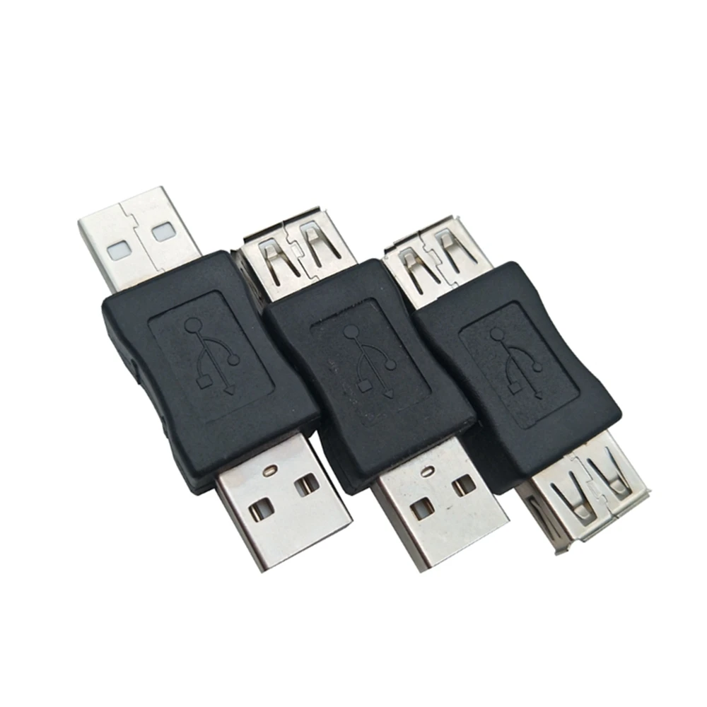 

USB 2.0 male to female adapter USB A male to A female adapter connector data charging available