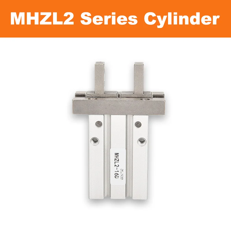 MHZL2 Series Long Stroke Parallel Type Finger Cylinder Double Acting Pneumatic Gripper for Industrial Robot MHZL2-10D/10S