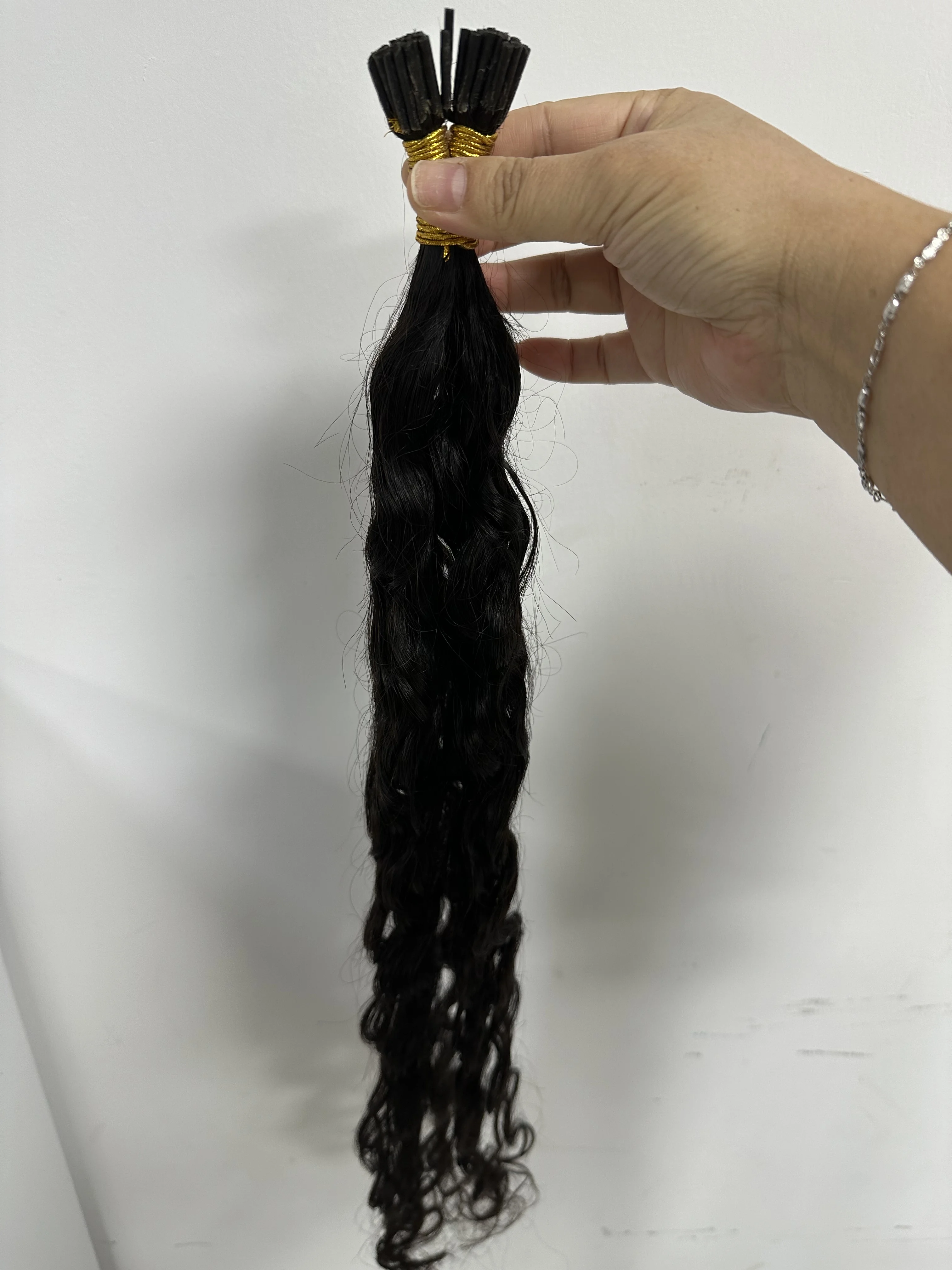 

Натуральные волосы для наращивания Water Wave ITIP, 40г/50г, женские, кератиновые капсулы, кудрявые, из натуральных человеческих волос