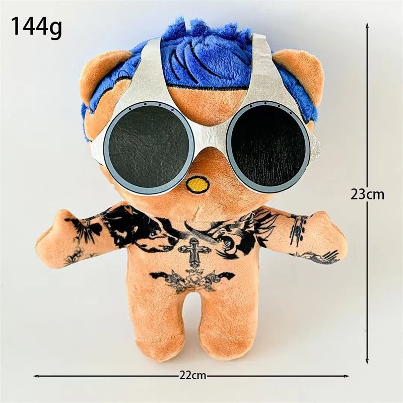 Travis Scott Plush Doll Soft Streetwear Stuffed Toy Collectible For Teens And Adults Bedroom Decor Birthday Christmas Gift