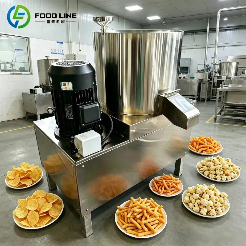Customized Commercial Automatic Screw Puffed Snack Extruder Machine