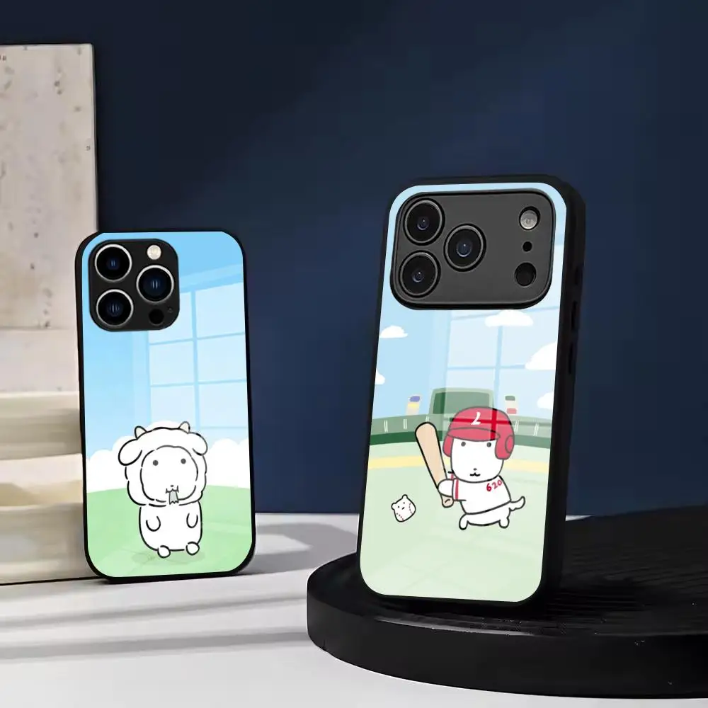Anime Ganadi Phone Case Tempered Glass For IPhone 17 Air 16 15 Pro Max 14 13 12 Plus Samsung S26 S25 Ultra phone case