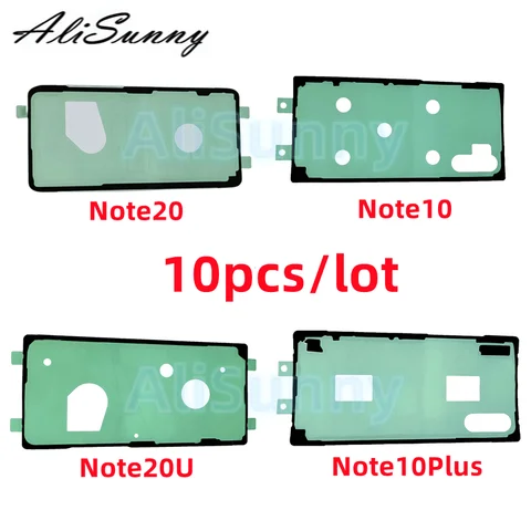 10pcs Back Housing Cover Sticker for SamSung Galaxy Note 5 7 8 9 10 20 Note20U Battery Door Adhesive Glue Dual Tape