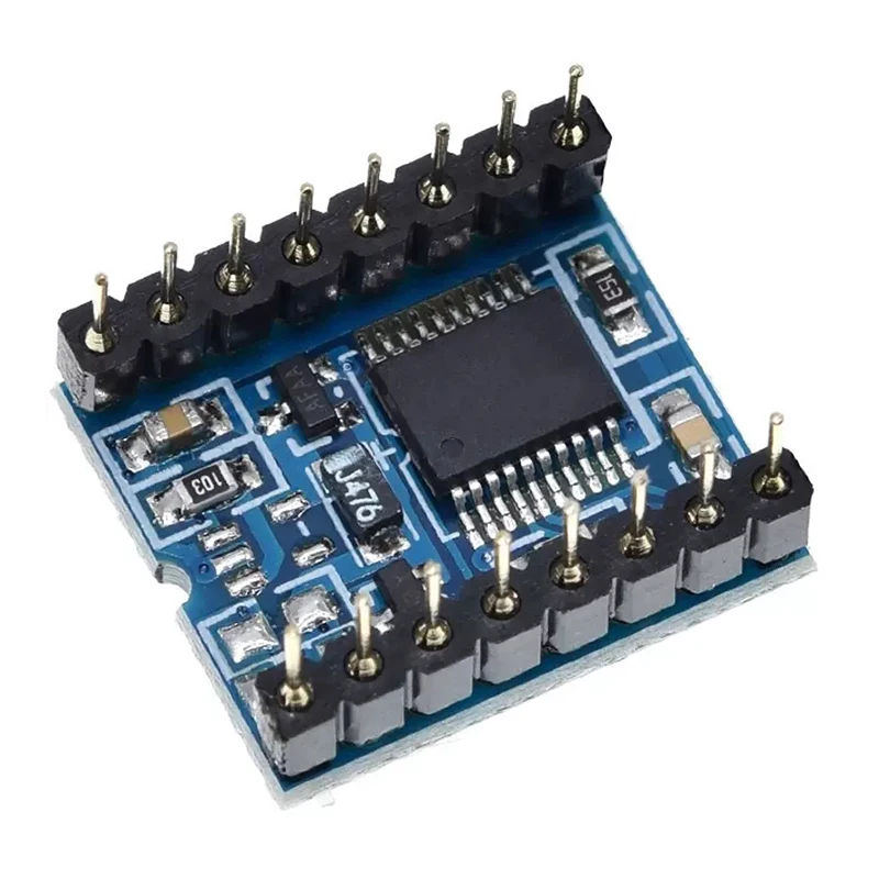 WTV020 وحدة مشغل MP3 صغيرة TF بطاقة MP3 وحدة الصوت وحدة الصوت لوحدة إمداد الطاقة Arduino GM