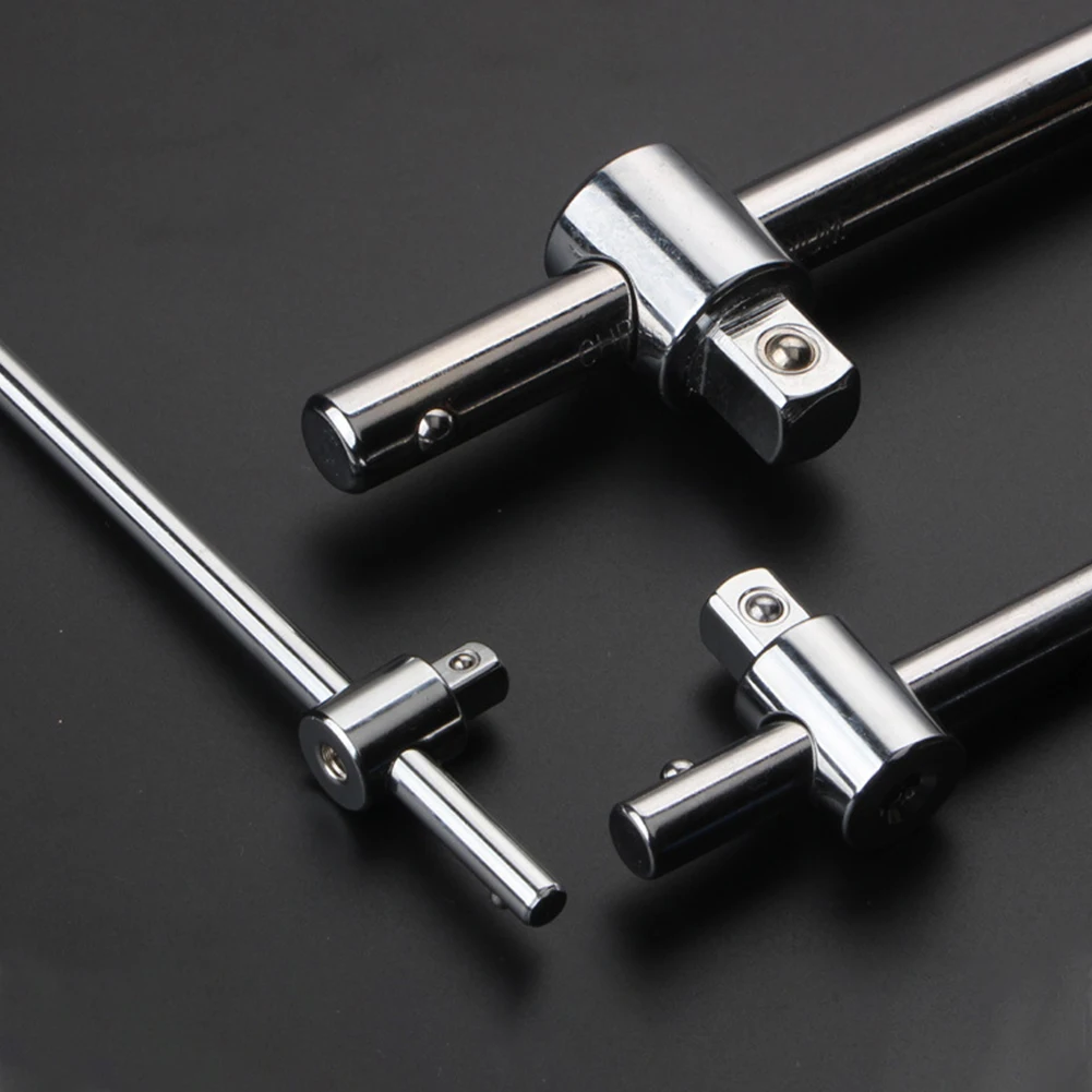 High Quality Sliding Rod Suitable For Repairing Cars Sliding T Bar Socket Adapter Sliding Rod 1/4 3/8 1/2 Chrome Vanadium Steel