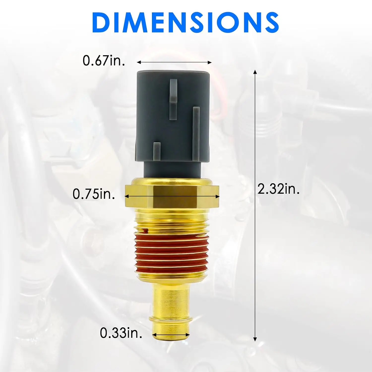5149077AB Water Coolant Temperature Sensor For Jeep Cherokee Commander Dodge Avenger Challenger For Chrysler 300 Aspen 5149096AB
