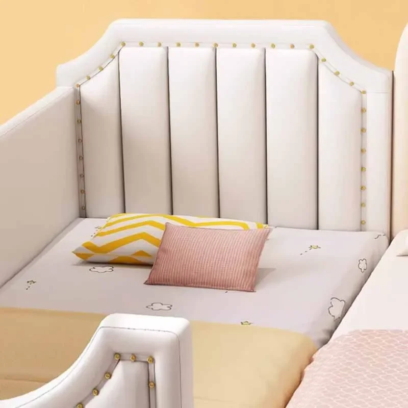 Fashion Guardrail Children Beds Safety Near Beauty Castle Children Beds Girl Princess Camas Dormitorio Bedroom Furniture