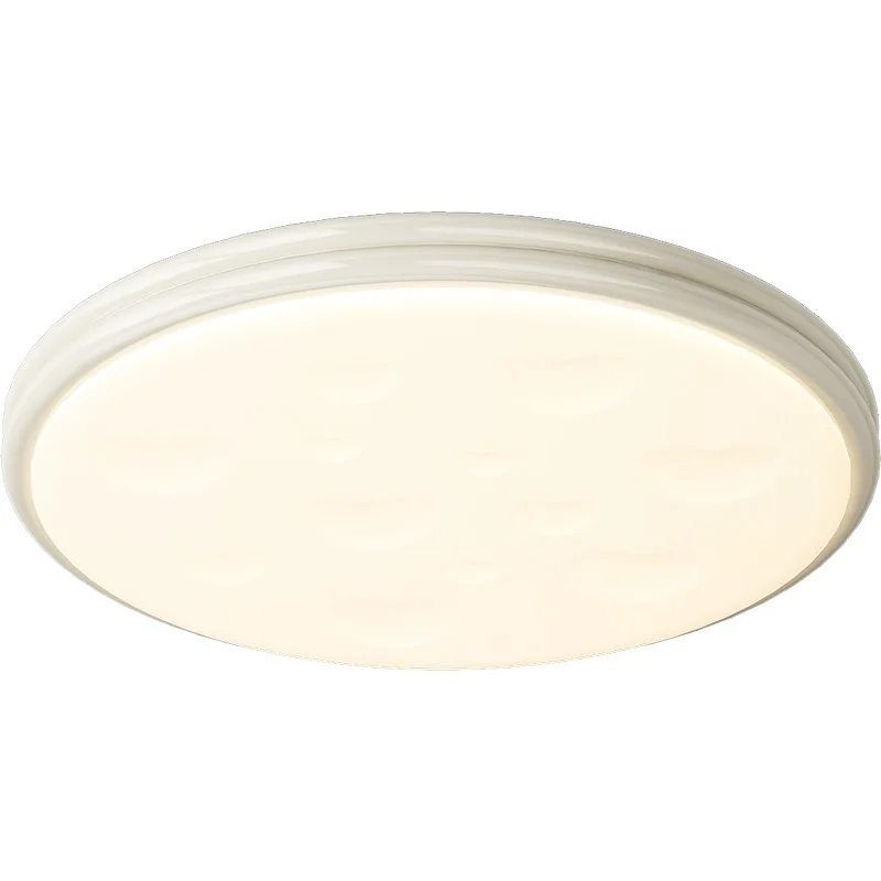 

cream wind modern simple warm heart cheese lamp,spectrum eye protection children's room ceiling lamp