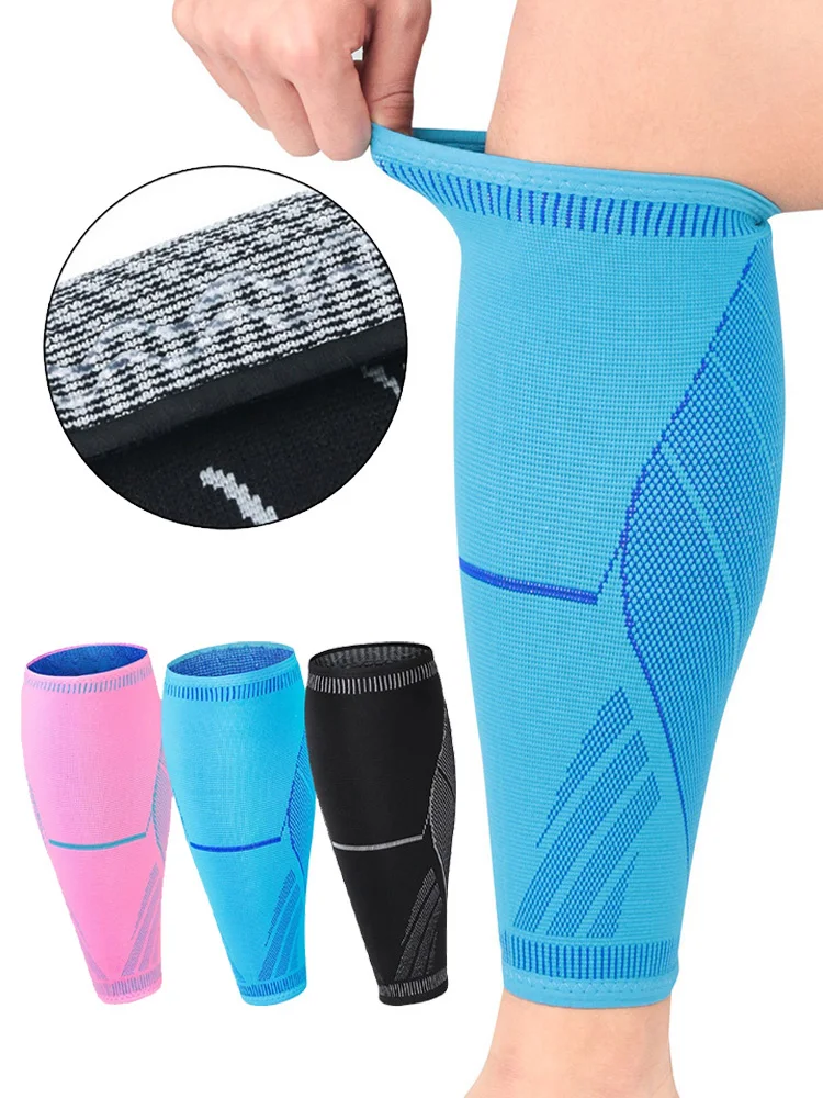 AliExpress GTUBIKE 1PCS Sports Knitting Calf Compression Sleeve Shin Guard Leg Sleeves Calf Support for Running Cycling Football Training