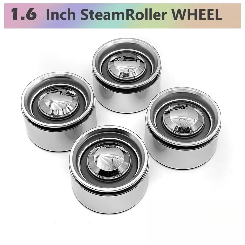 Cchand Metallic 1.6 inch SteamRoller Wheel hub for RC4WD TF2 Trail Finder 2 Scottsdale k10 1/10 scale RC Car