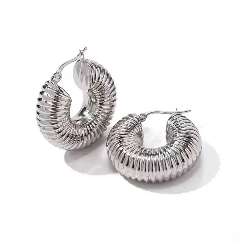 Geometric Statement Earrings Image 8