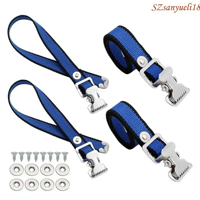 

94PC Adjustable Belt Painters Walking Stilt Shoe Straps For Drywall Easy Installation