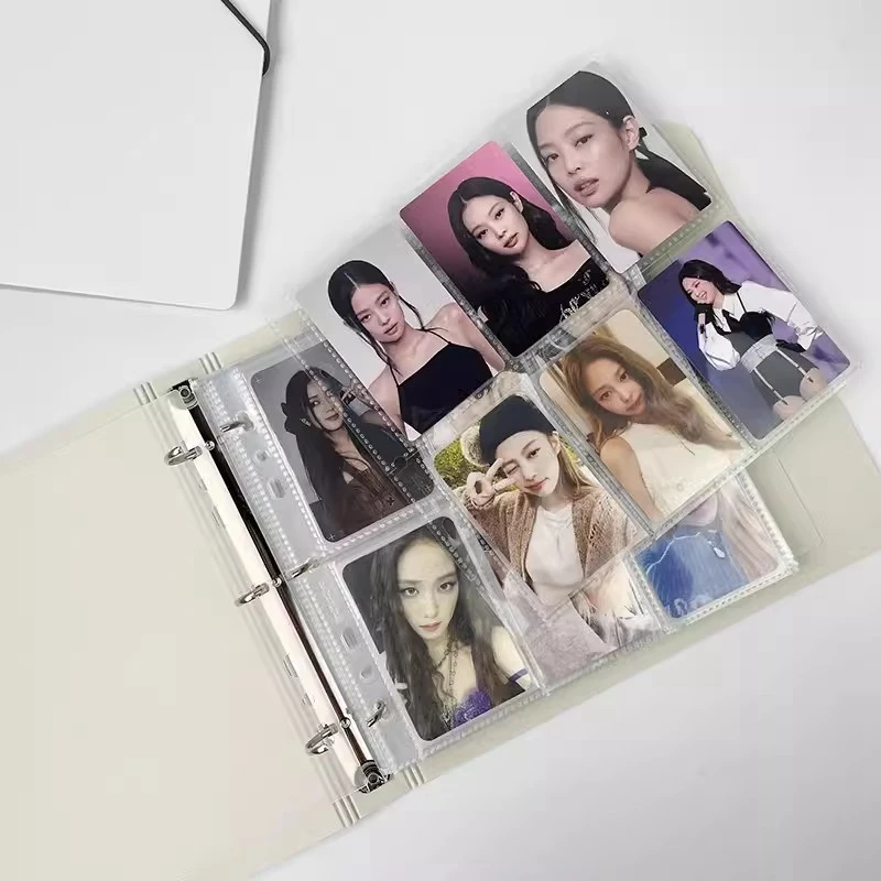 6 pocket card binder 5/6 Pocket Photo Card Binder Loose-Leaf Album