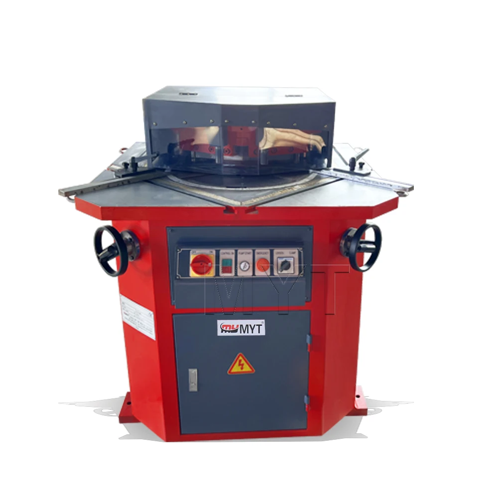 MYT Hydraulic Corner Adjustable 45-135 degree Notching Machine Sheet Metal notcher Cutting Machine