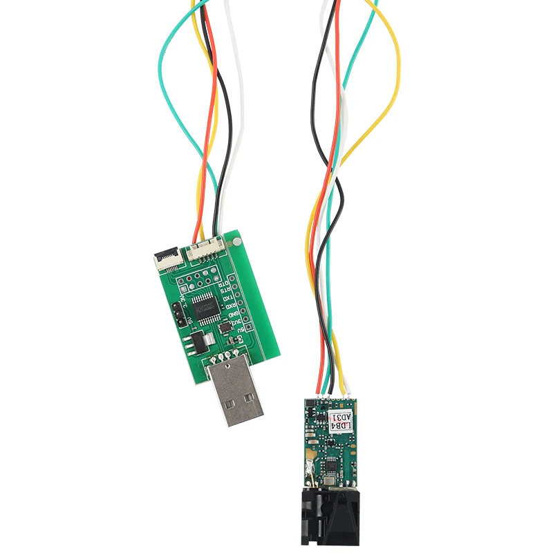 High Precision 0.1mm Resolution Phase TOF Sensor 5m Short Distance Ranging
