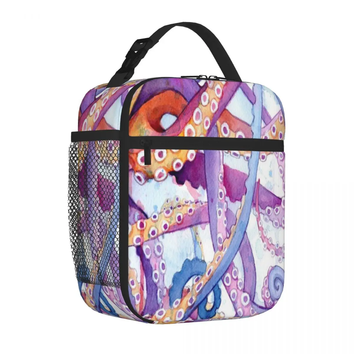 Hot Sale Octopus II Pastel Insulated Food Bag Office To-Go Nylon Lunch Bag