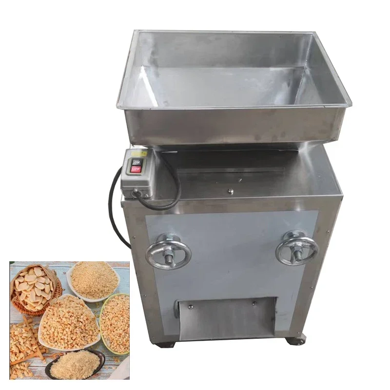 for 200kg Straight Knife Nut Chestnut Cashew Almond Peanut Crushing and Grinding Machine Pecan Powder Making Cooked Peanut