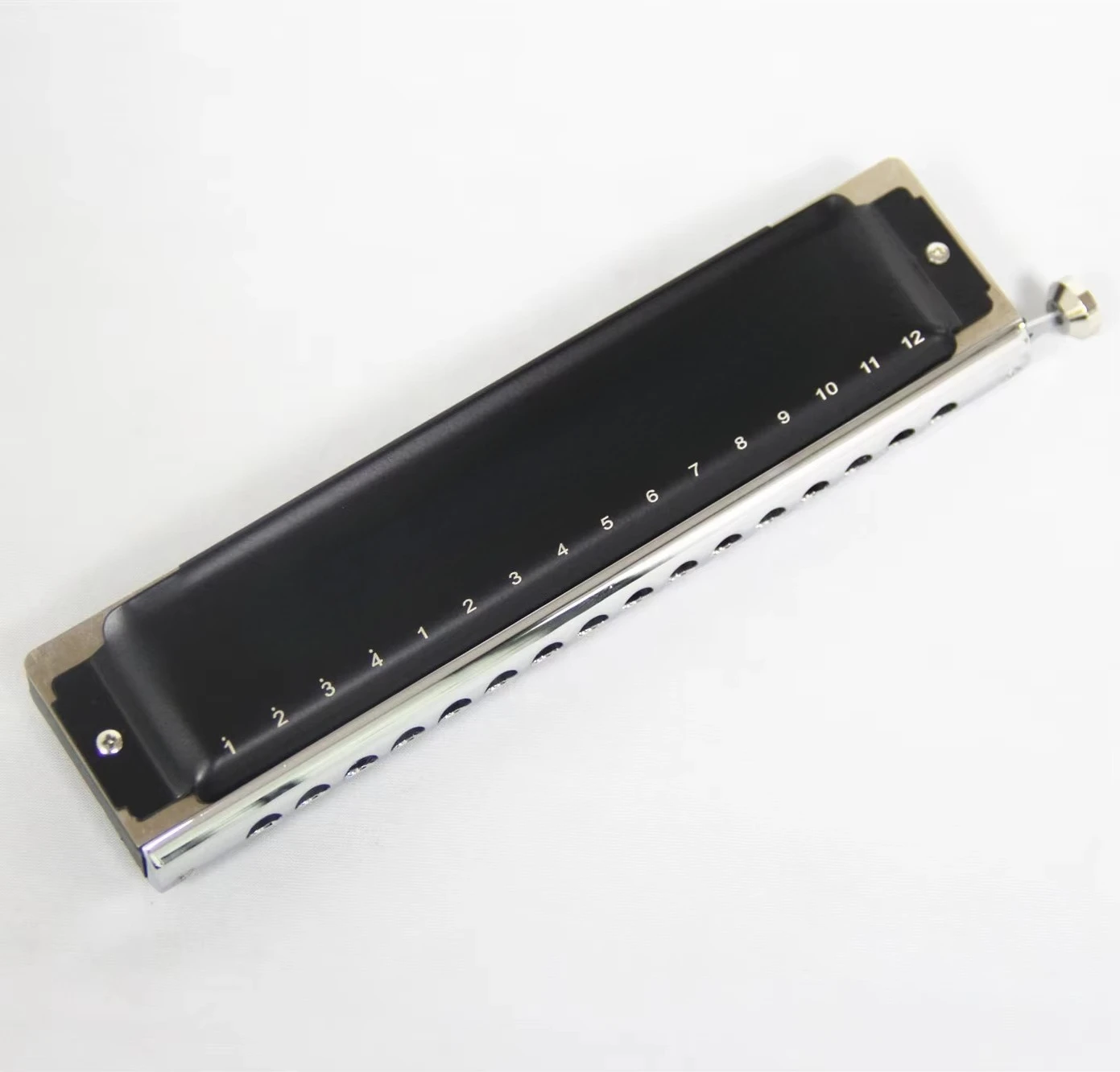 Chromatic Harmonica 16-Hole Stainless Steel Plastic New Model for Adults Students Beginners Advanced Players Performance