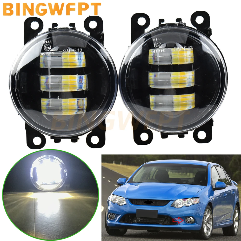 

LED Fog Light Fog Lamp for Ford (FG MK1) Falcon XR6 G6 G6E XT 2008 2009 2010 2011 fog lamps Front Bumper Fog Lights