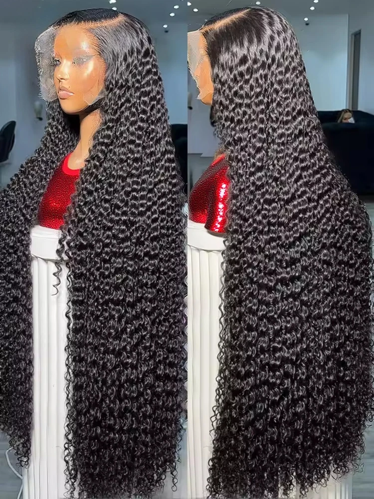 40 46 بوصة موجة عميقة 13x4 13x6 HD الدانتيل الجبهة باروكة من شعر طبيعي 300% المياه مجعد الدانتيل الباروكات الأمامية ارتداء الذهاب 7x5 شعر مستعار بدون صمغ للنساء