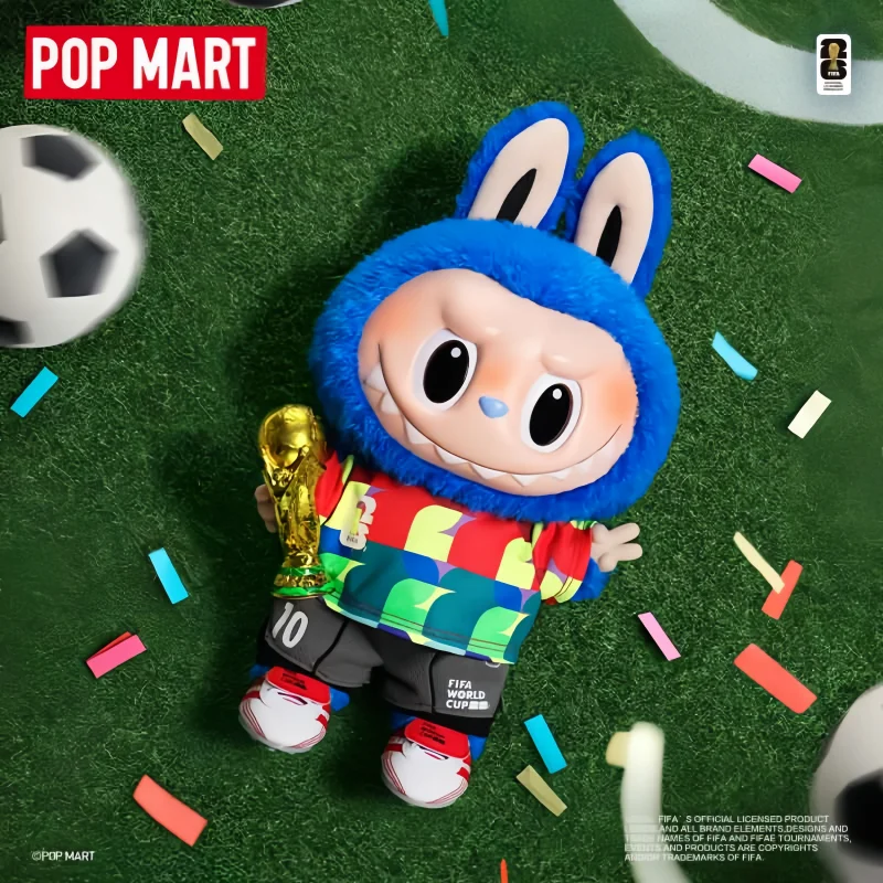 

POP MART 38cm The Monsters x FIFA LABUBU Doll World Cup Series Blind Box Labubu Cute Anime Figure Toys Mystery Box Birthday Gift