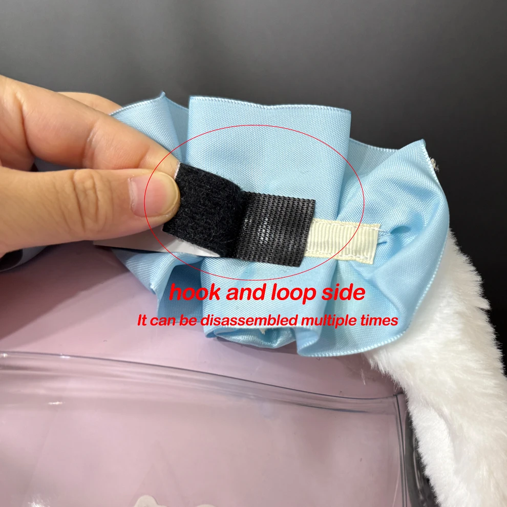 2Pcs 3D Plush Cat Ears with Tail Helmet Decor New Cute Motorcycle Helmet Sticker Cosplayer Styling （Excluding Helmets）