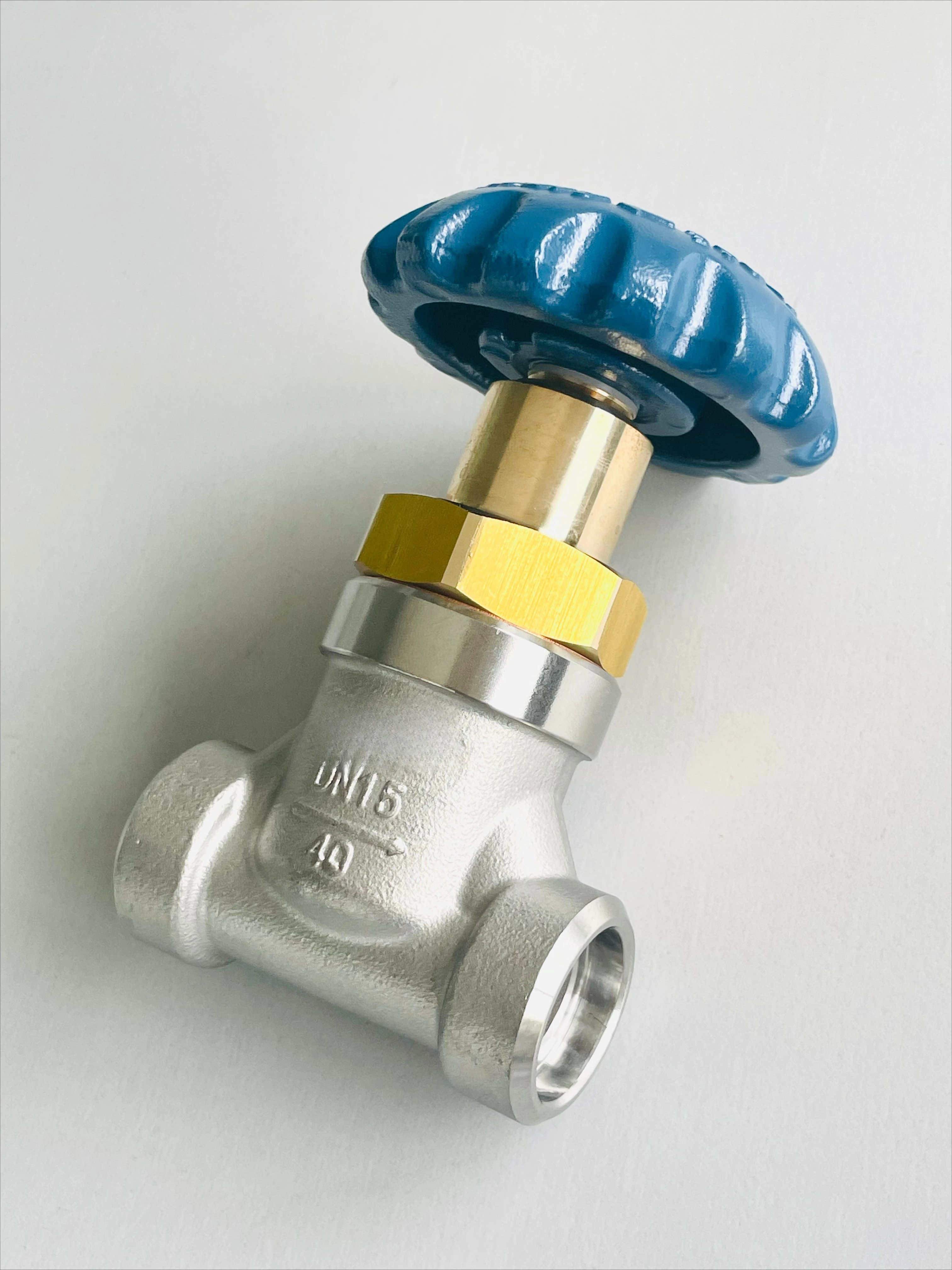 DJ15A DN15 Cryogenic Short Stem Globe Valve DN15 For Bulk Tank Storage