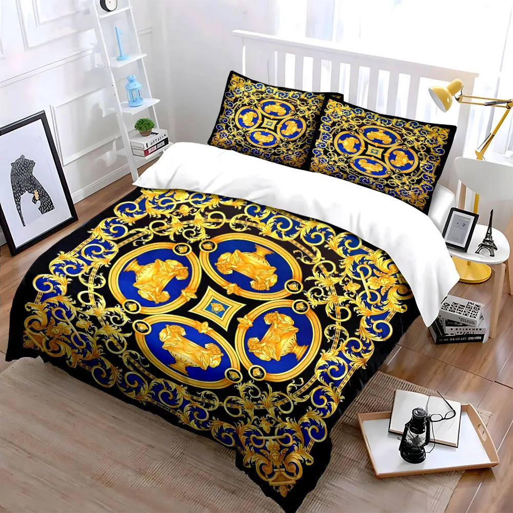 Luxury Decorative Set for Home Multiple sizes kid's and adults' bedroom Exquisite 3PC bedding set, gift