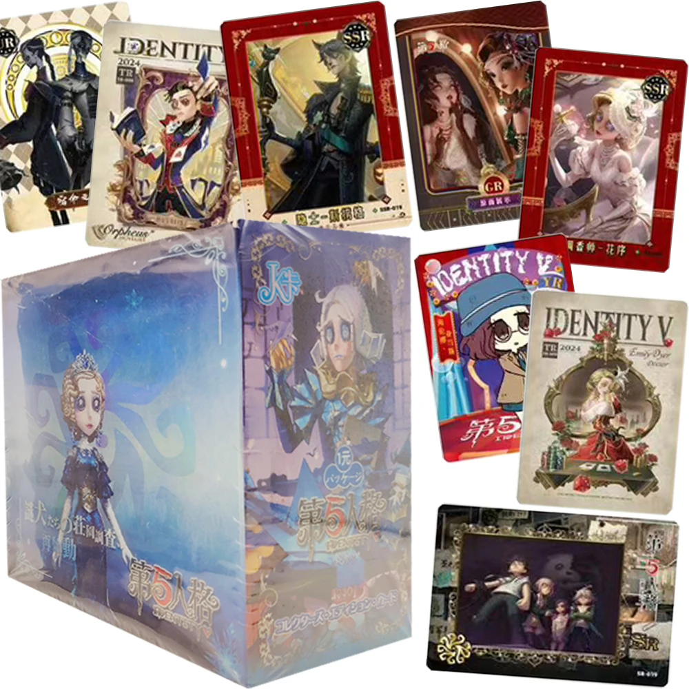 Identity Ⅴ Collection Cards for Game Enthusiasts Collaborative Escape Theme Characters Basic Trading Cards Creative Fun Gifts