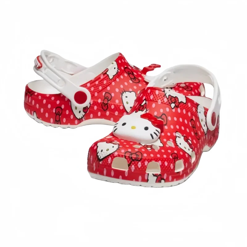 

Classic Parent-Child Children Holehole Shoes Cartoon Character Summer Cute Cartoon Children Slippers Anti-Skid Soft Sole Sandals