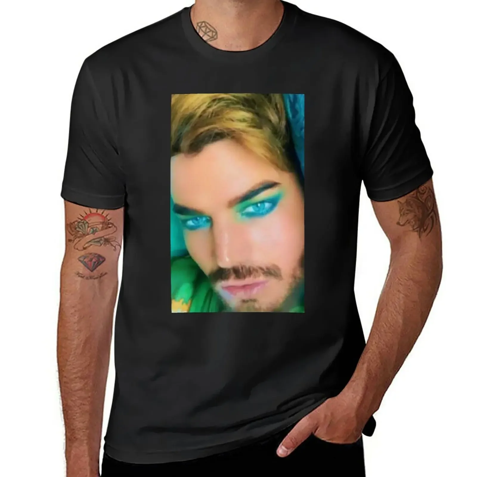 Mystical Unicorn Adam Lambert T-Shirt summer clothes oversizeds customs mens t shirt graphic